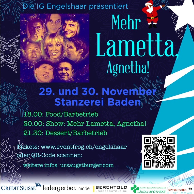 IG Engelshaar - Mehr Lametta, Agnetha - 29./30.11.21